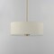 Maxim Lighting Bongo 3-Light Pendant/Semi-Flush Mount, Natural Aged Brass 10014OMNAB - alternate 3